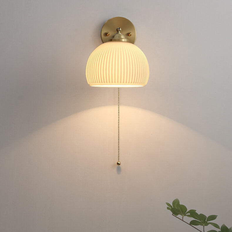 Camne Ribbed Wall Light
