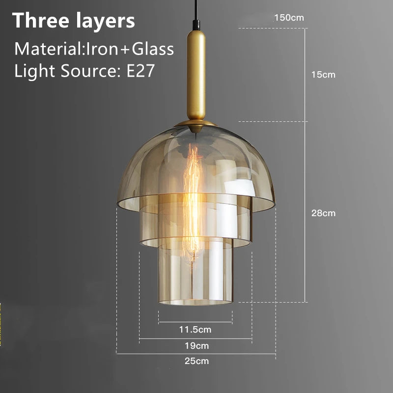 Lomenz Layered Pendant Light