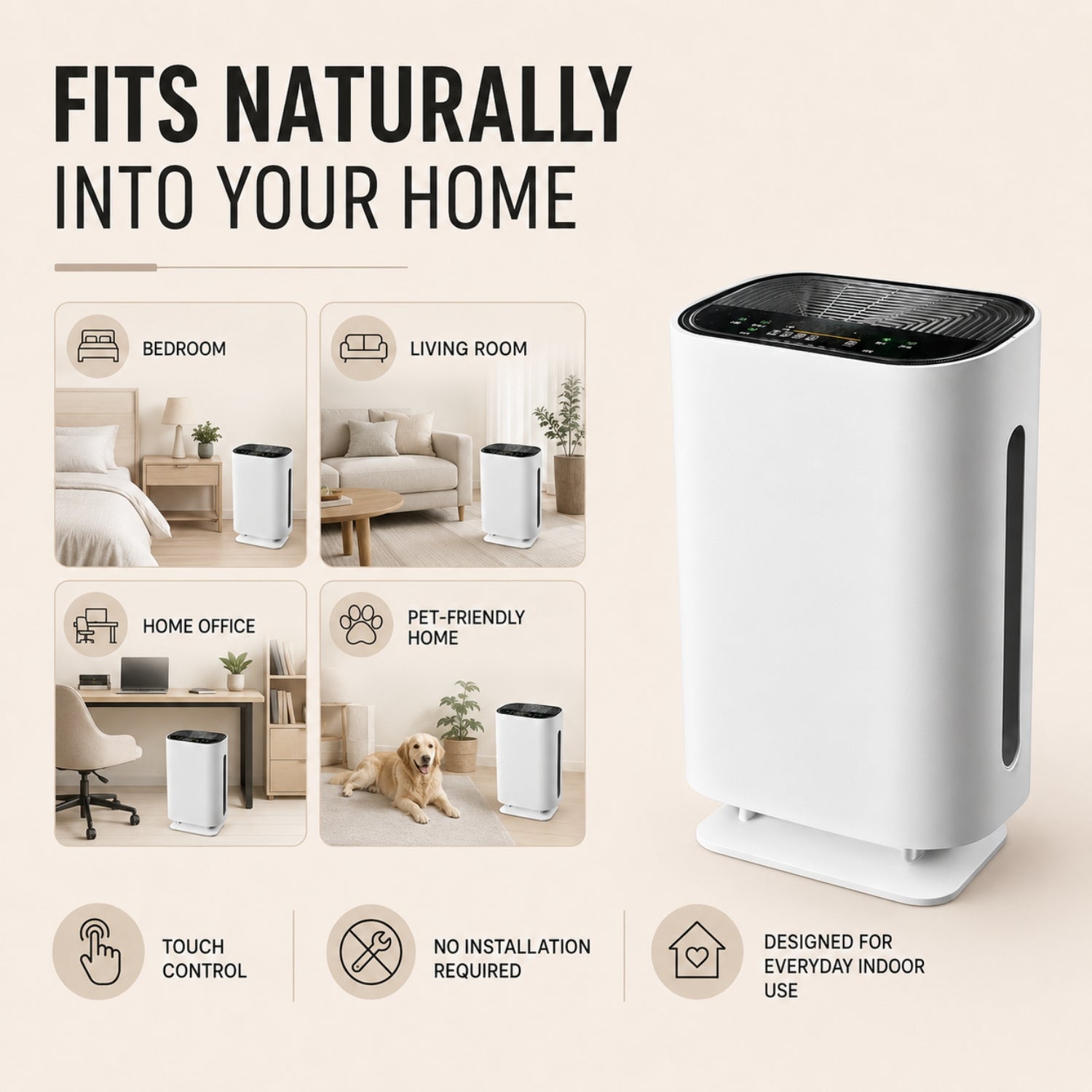 LOBERA - Air Purifier For Home