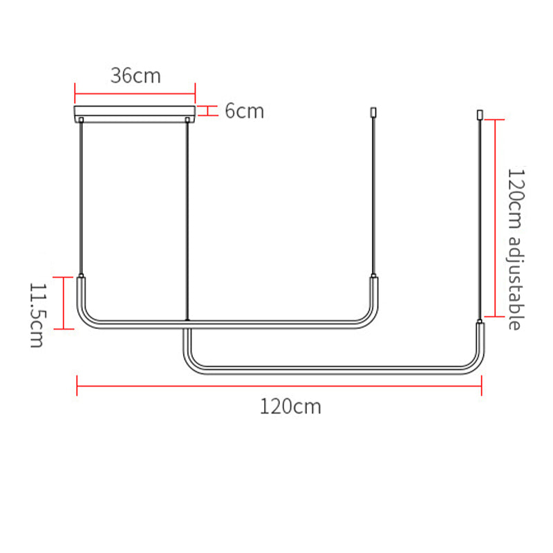Kaienra Linear Pendant Light