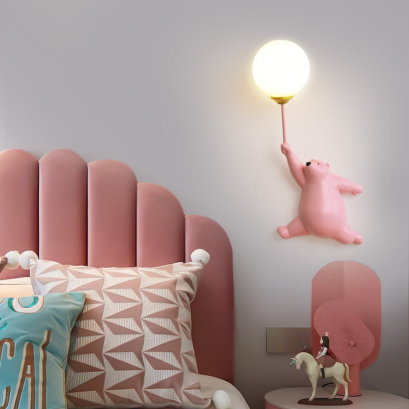 Belne Bear Balloon Wall Light