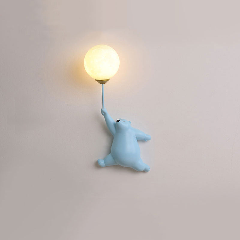 Belne Bear Balloon Wall Light