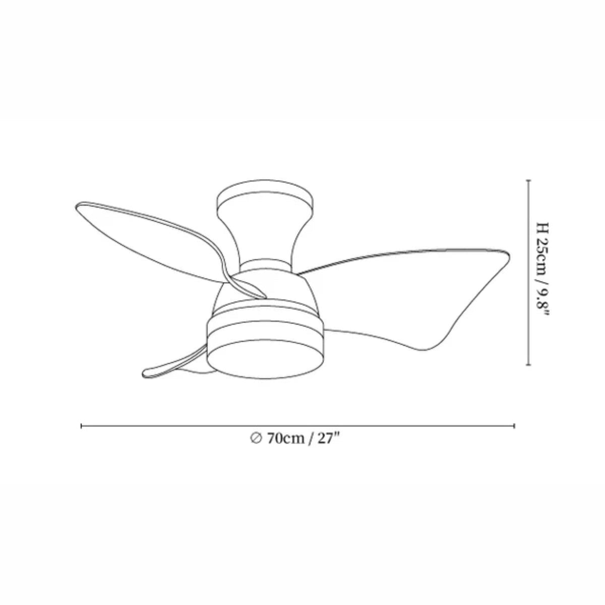 Toralay Ceiling Fan Light