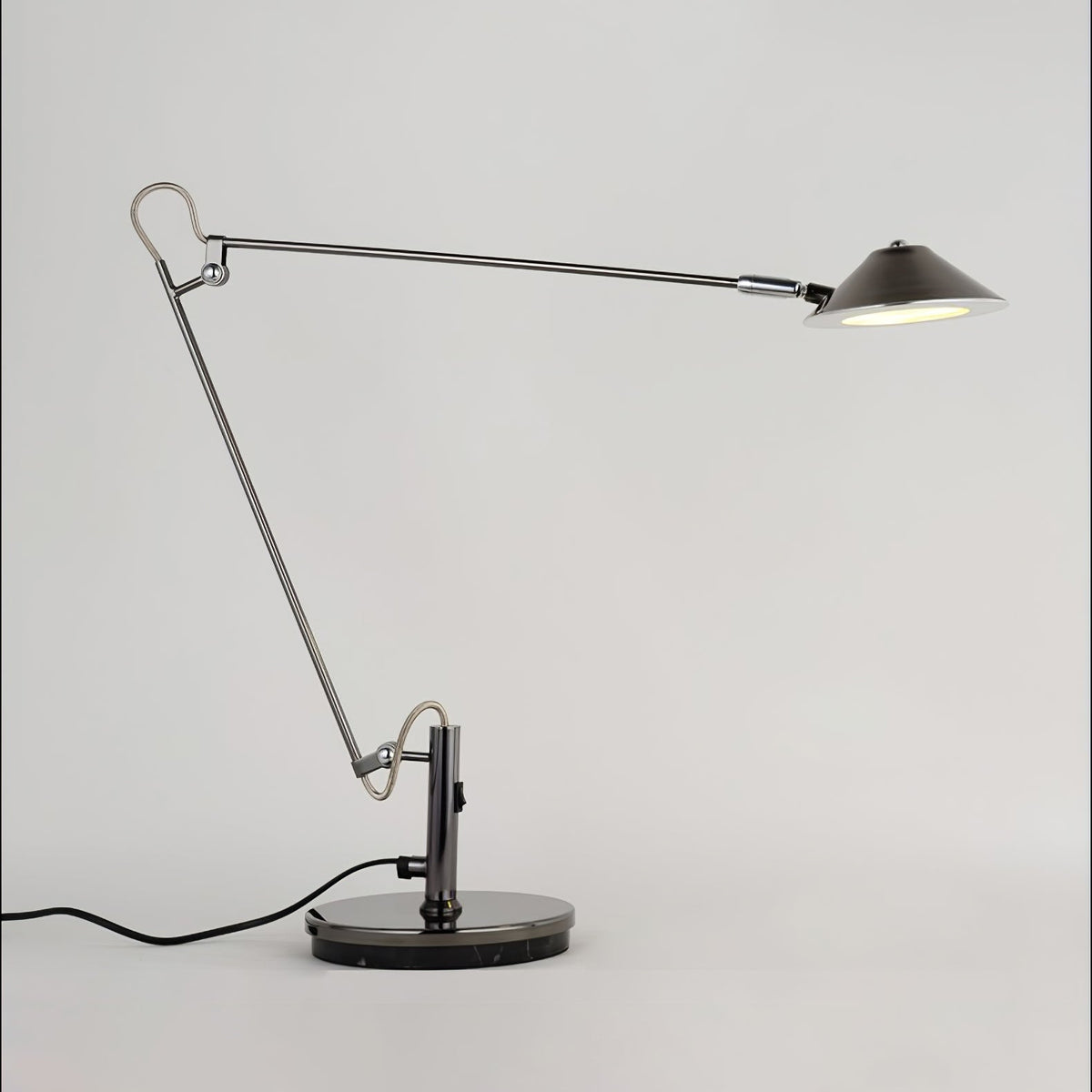 Adjustable Black Office Task Lamp – detail 14