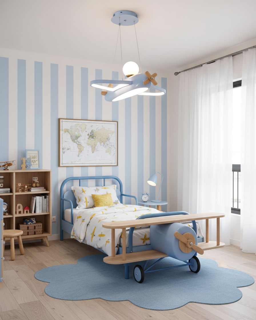 Emlo Airplane Pendant Light