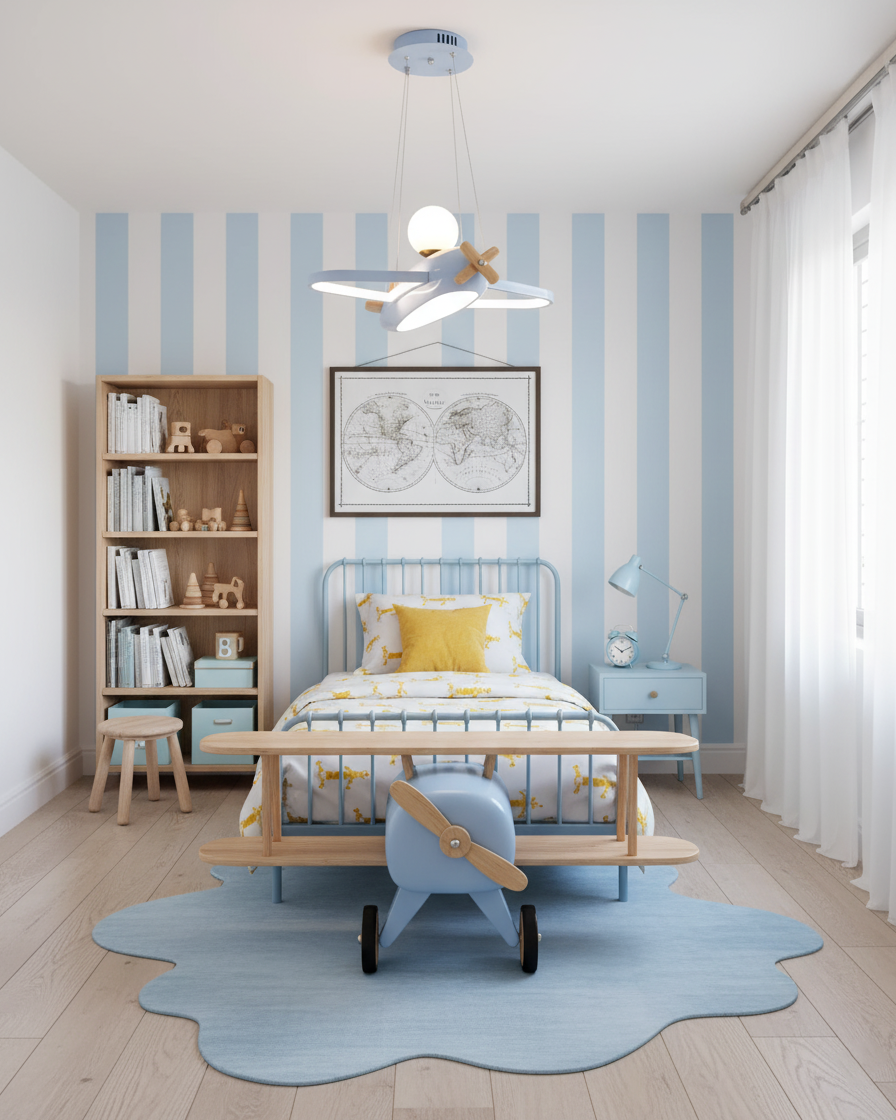 Emlo Airplane Pendant Light