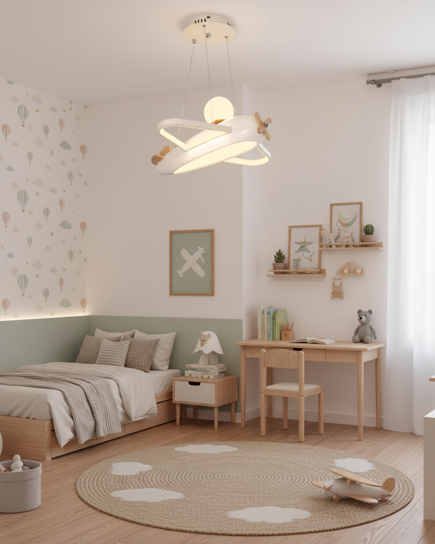 Emlo Airplane Pendant Light