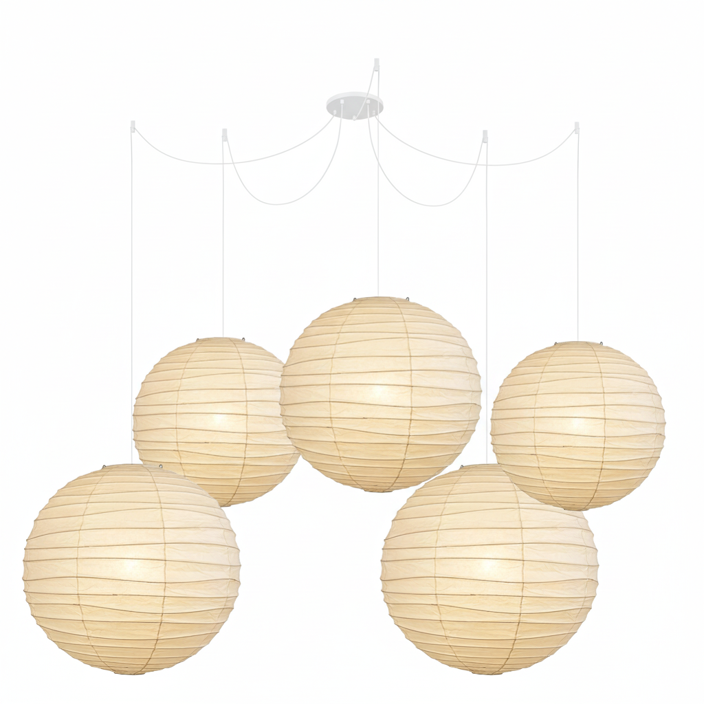Fennonia Washi Paper Pendant Light
