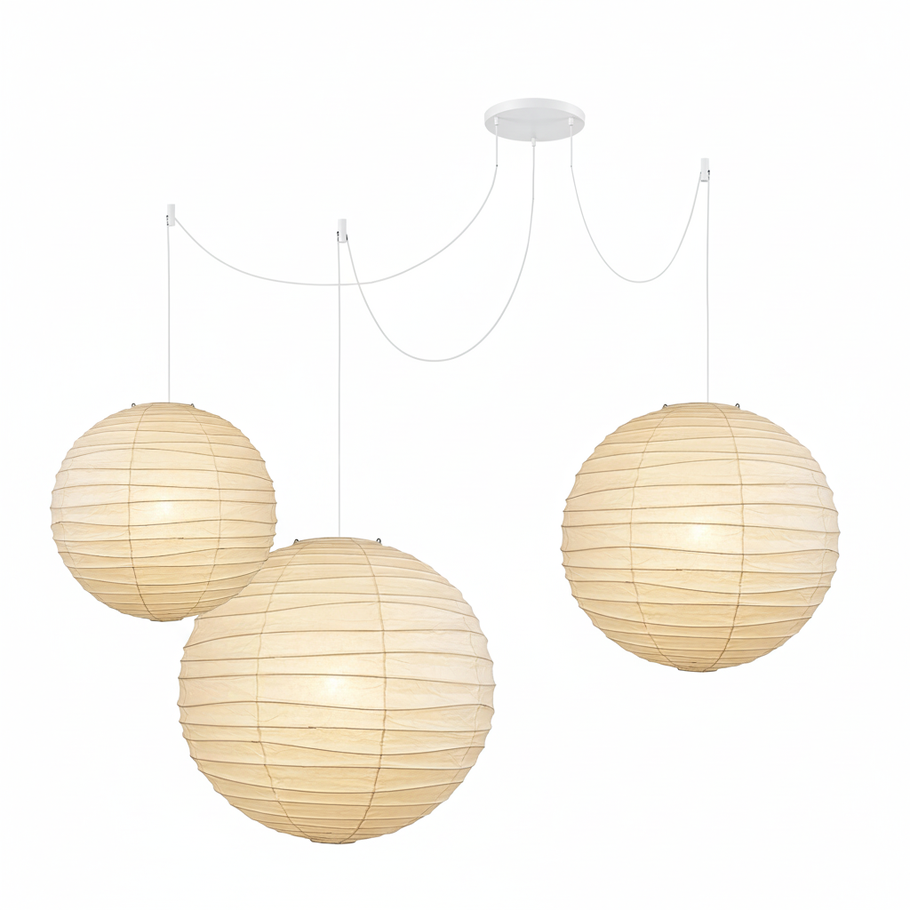 Fennonia Washi Paper Pendant Light