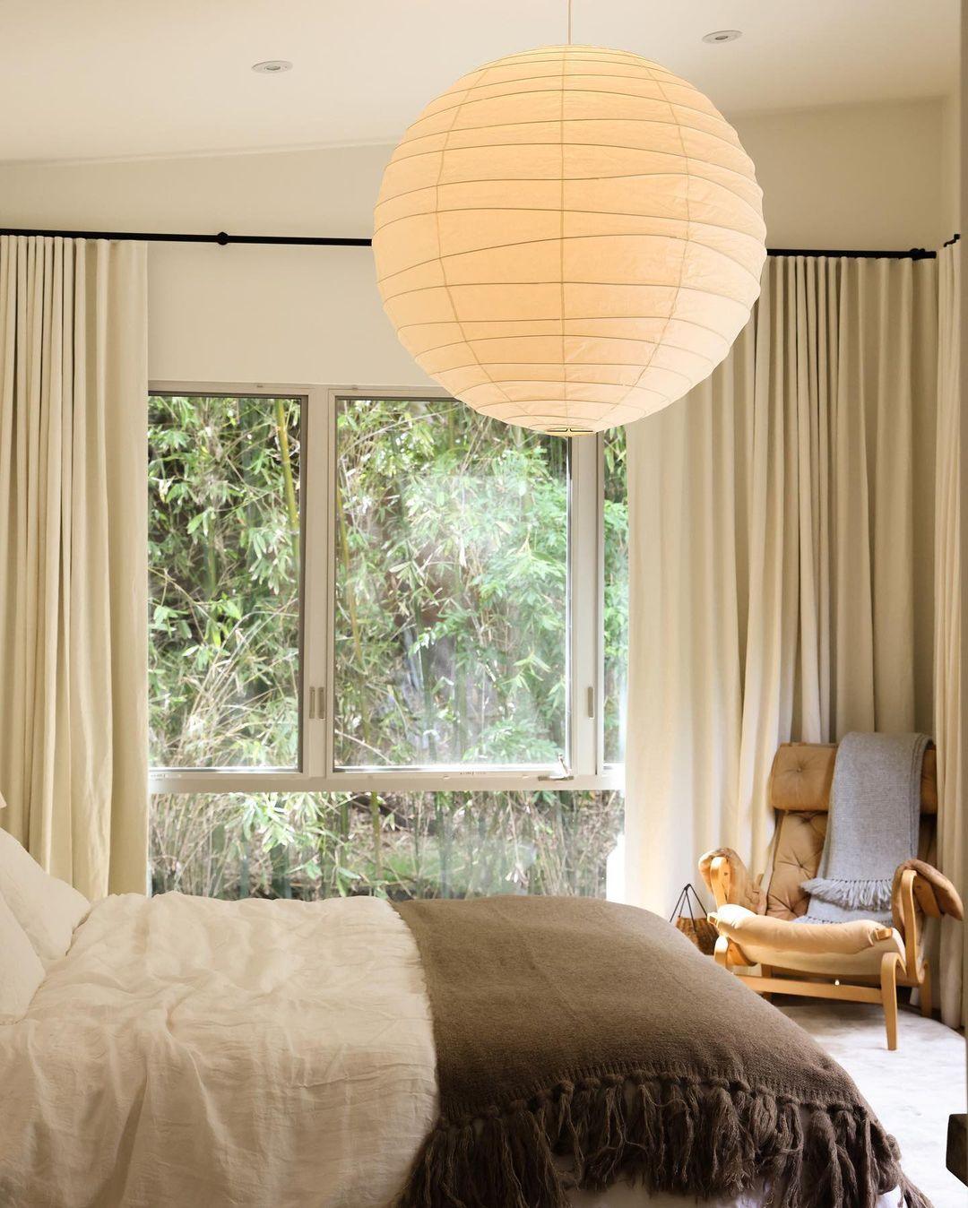 Fennonia Washi Paper Pendant Light