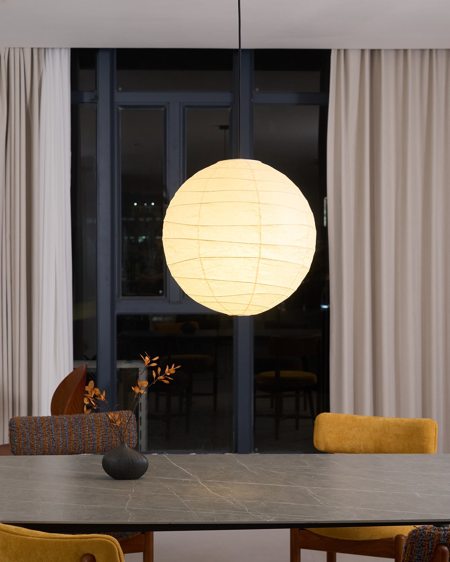 Fennonia Washi Paper Pendant Light