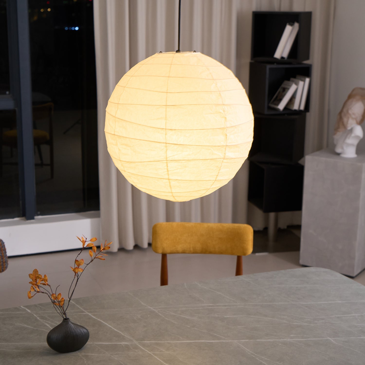 Fennonia Washi Paper Pendant Light