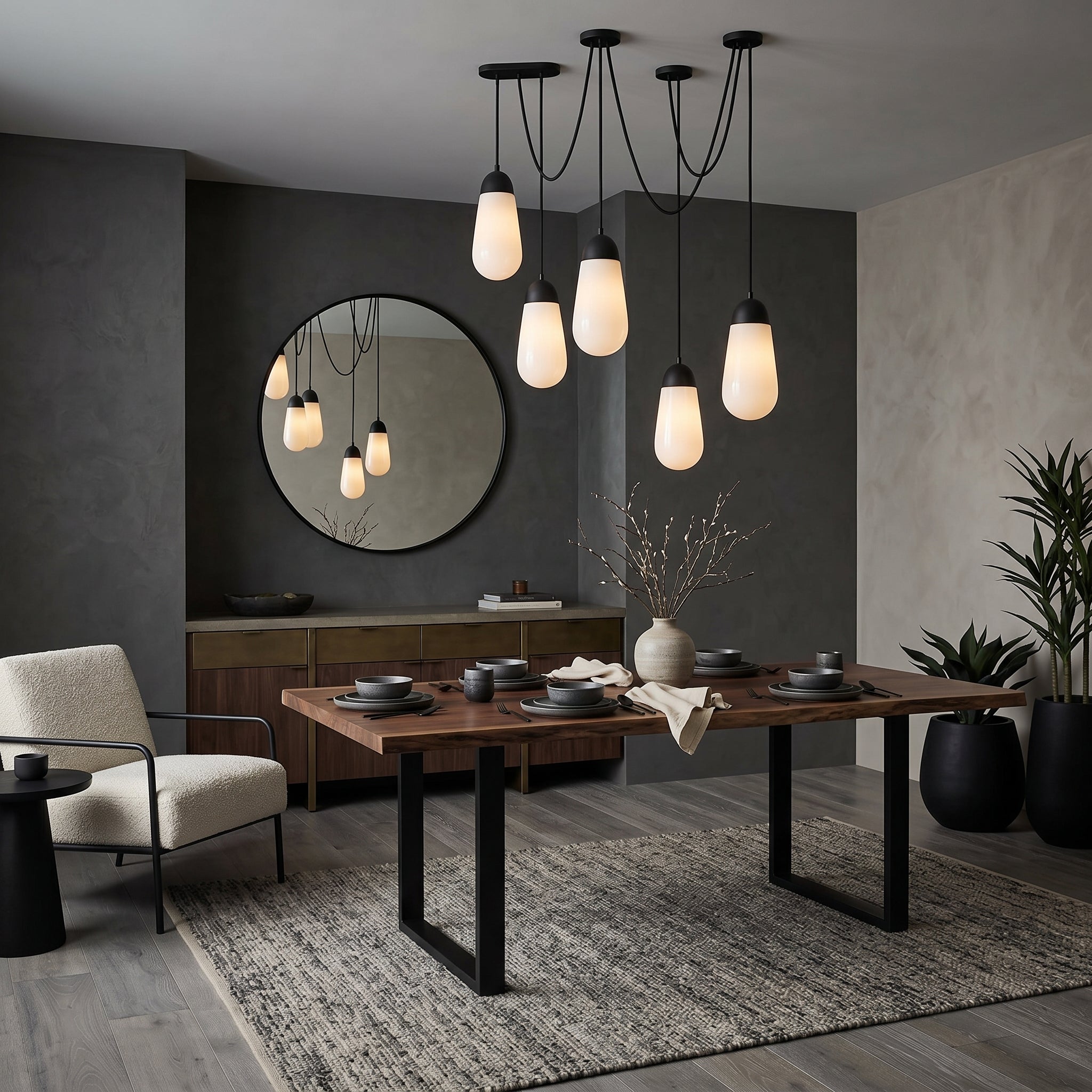 Zellin Cluster Pendant Light