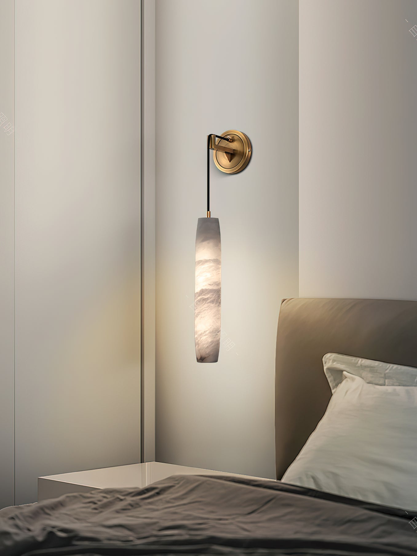 Cayum Alabaster Wall Light