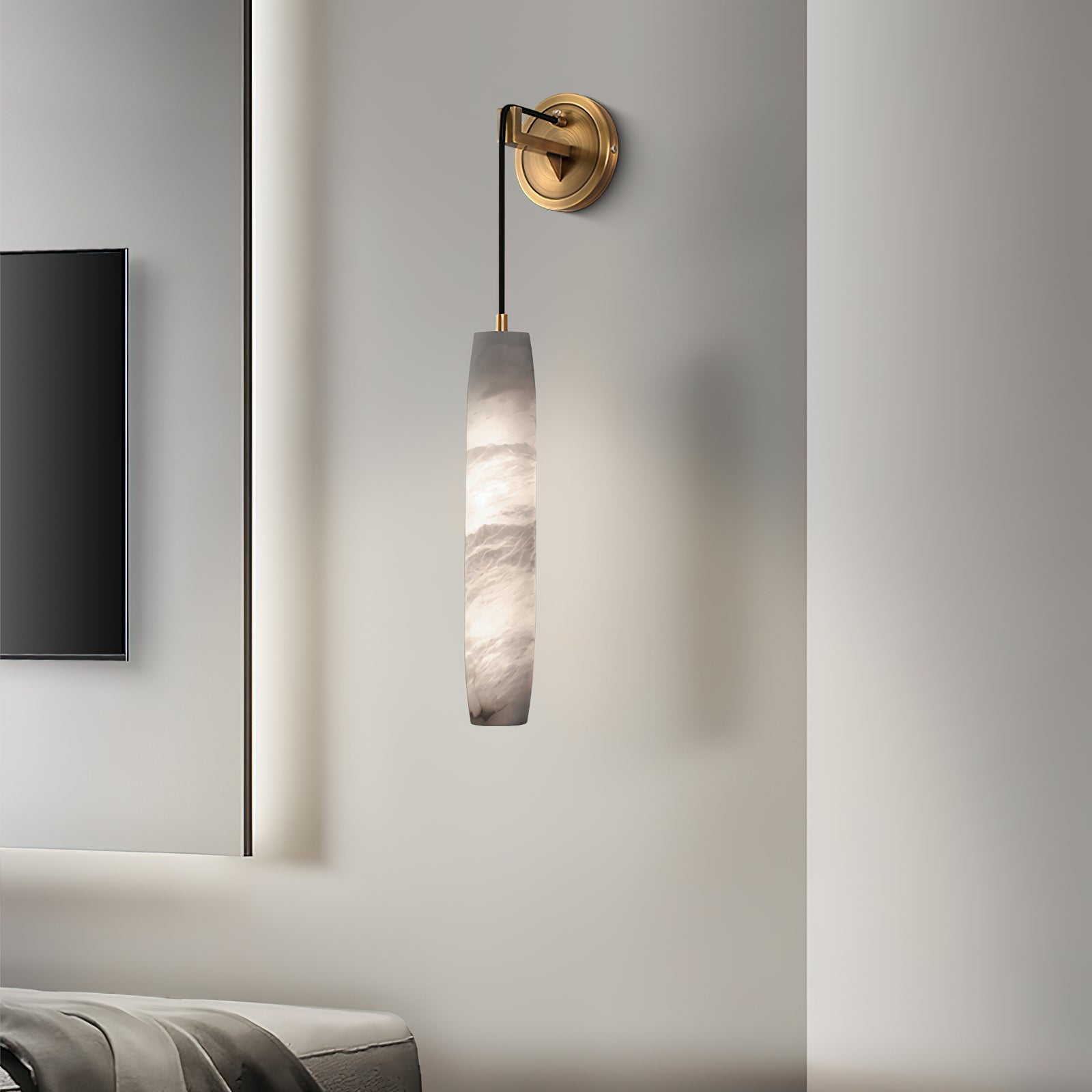 Cayum Alabaster Wall Light