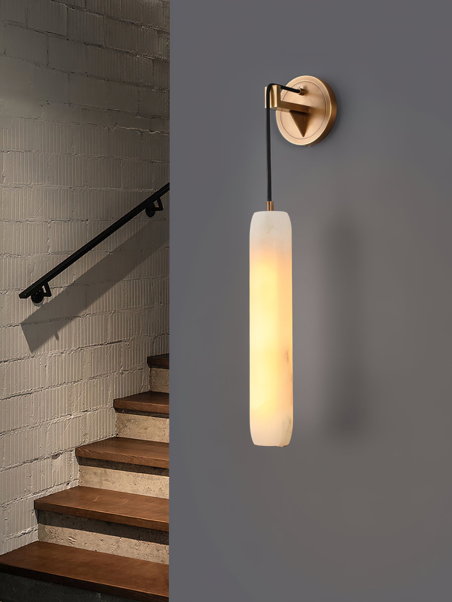 Cayum Alabaster Wall Light