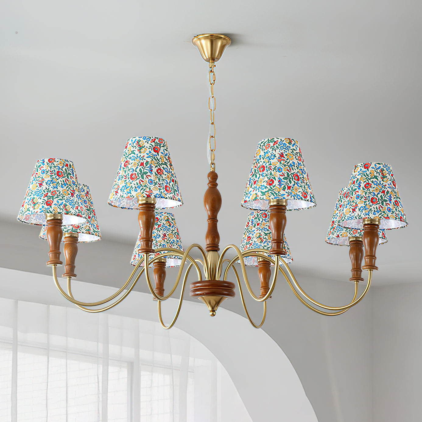 Valeiobay Floral Chandelier