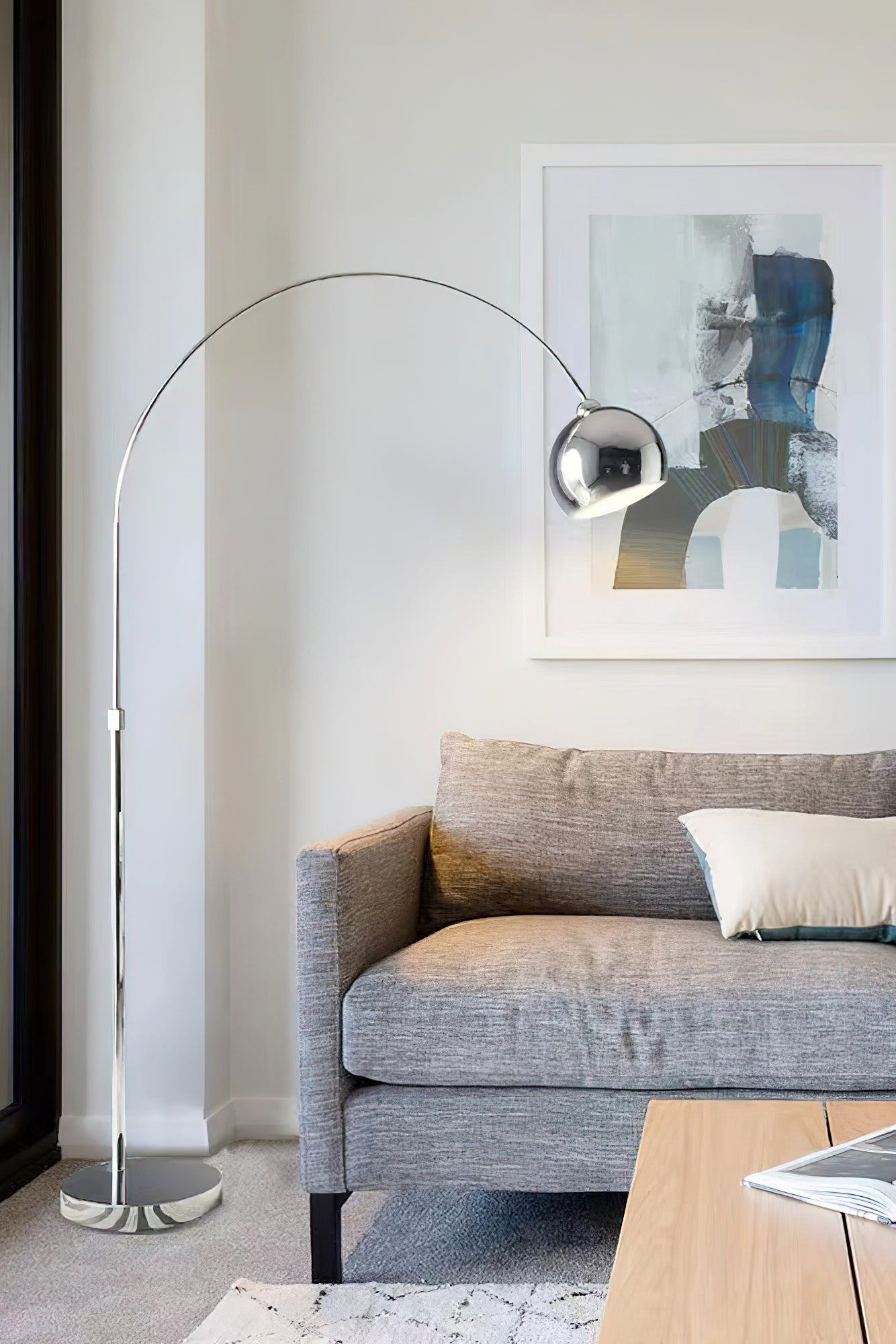 Paxvenay Modern Floor Lamp