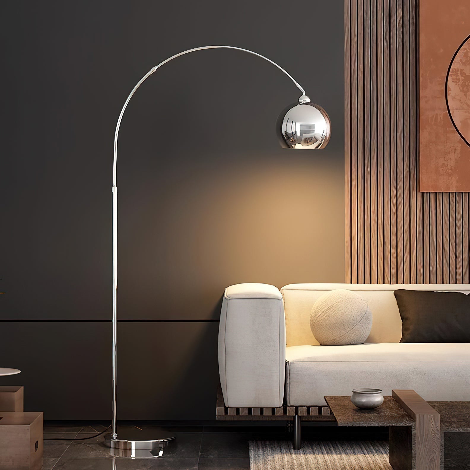 Paxvenay Modern Floor Lamp