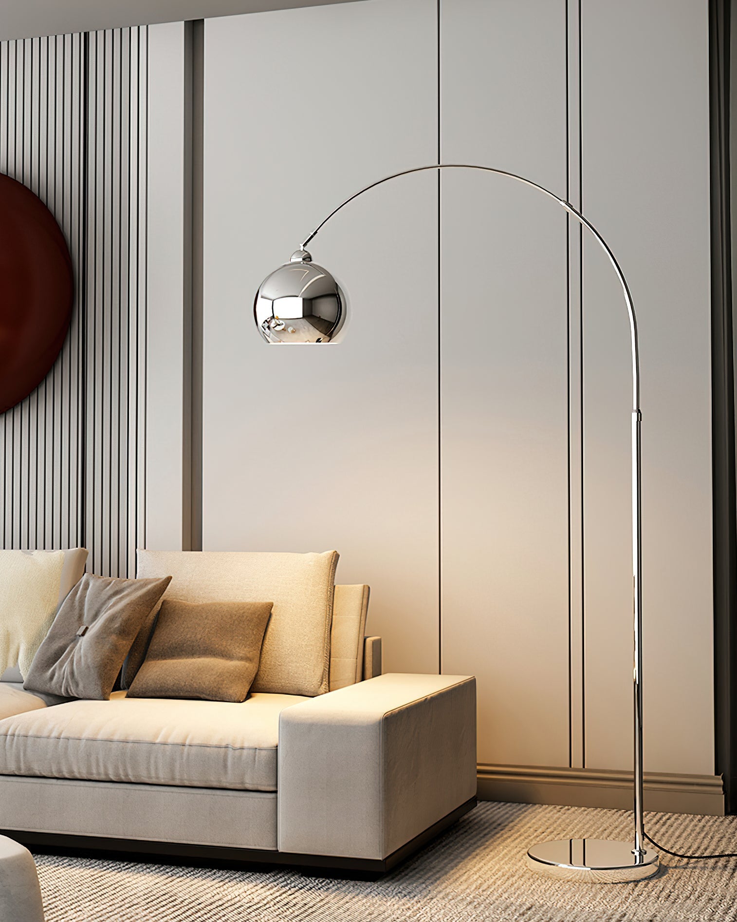 Paxvenay Modern Floor Lamp