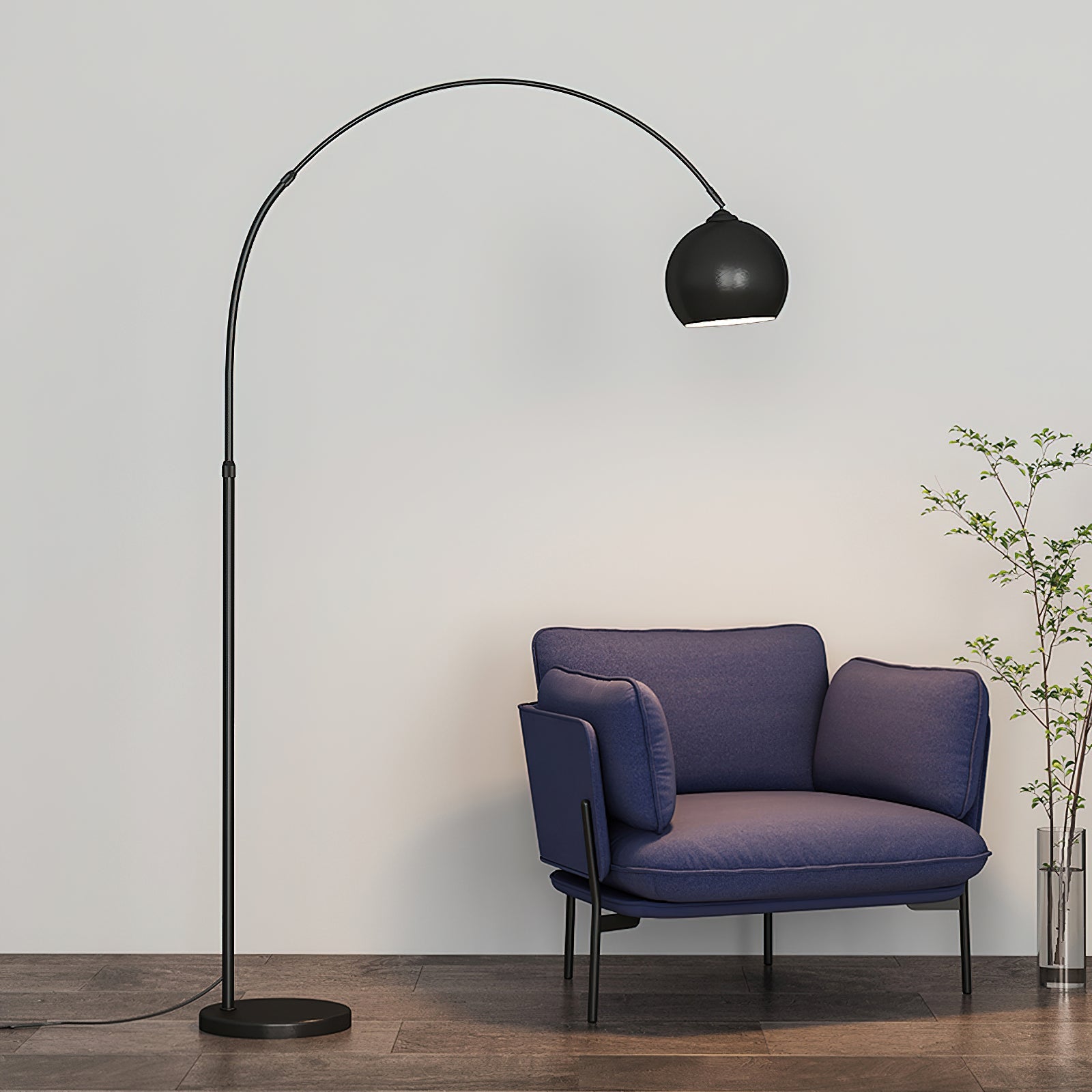 Paxvenay Modern Floor Lamp