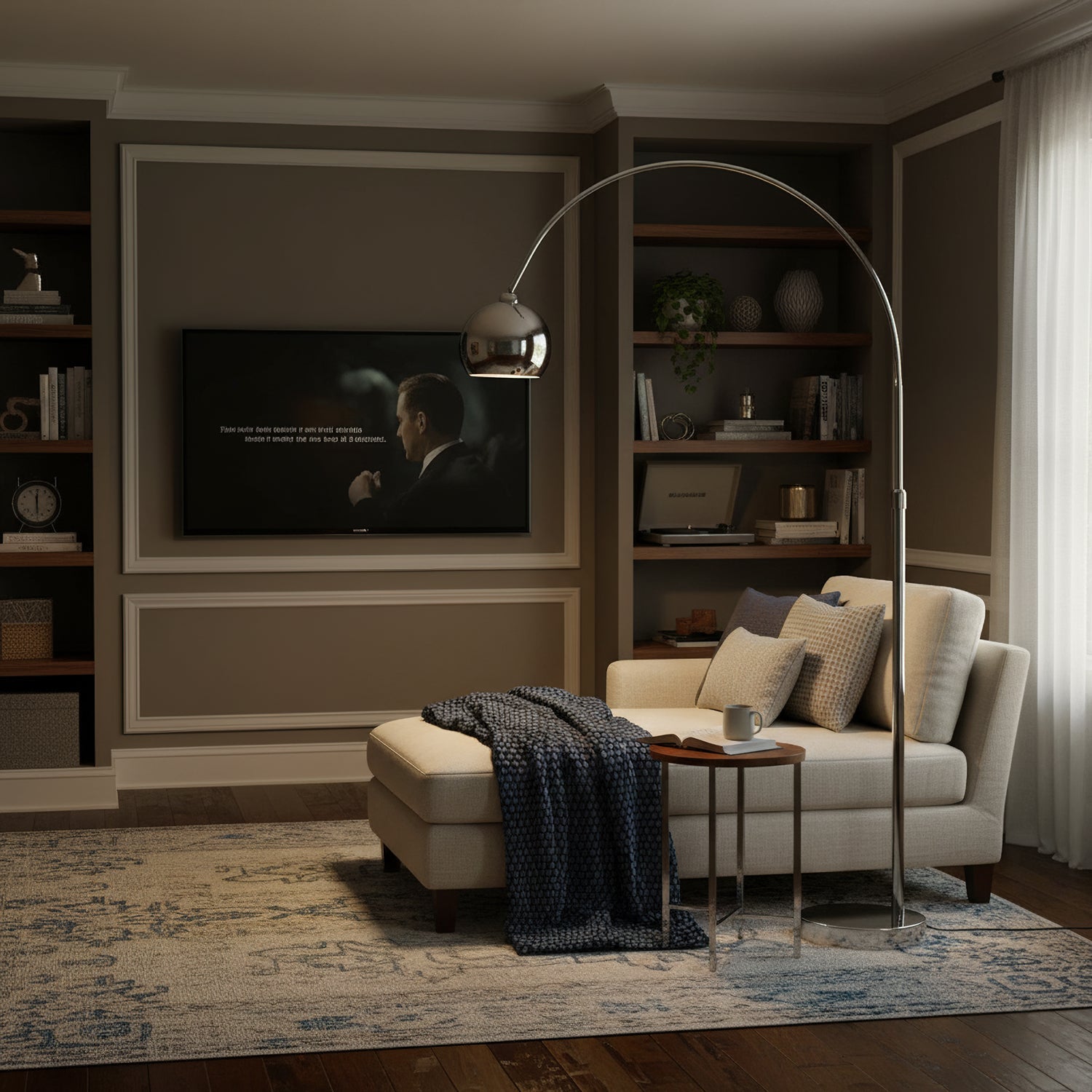 Paxvenay Modern Floor Lamp