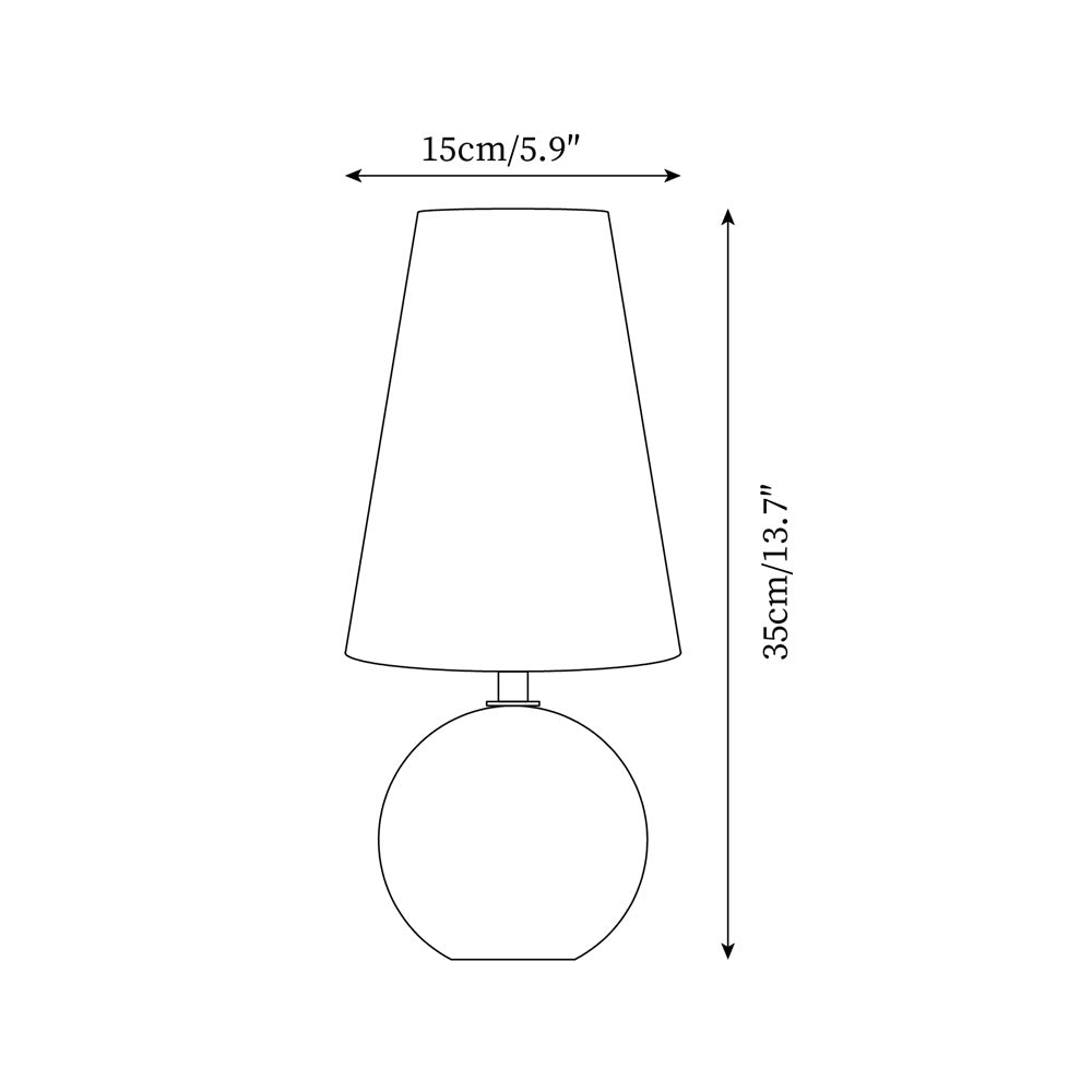 Koacorel Floral Table Lamp