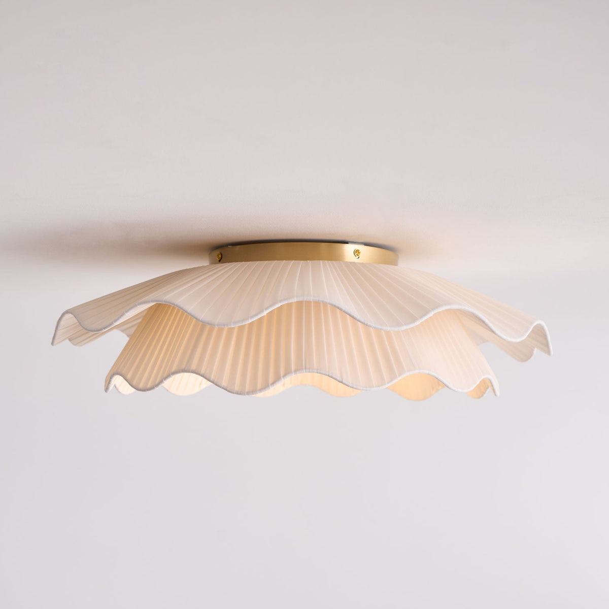 Arwen Fabric Wave Ceiling Lamp – detail 12