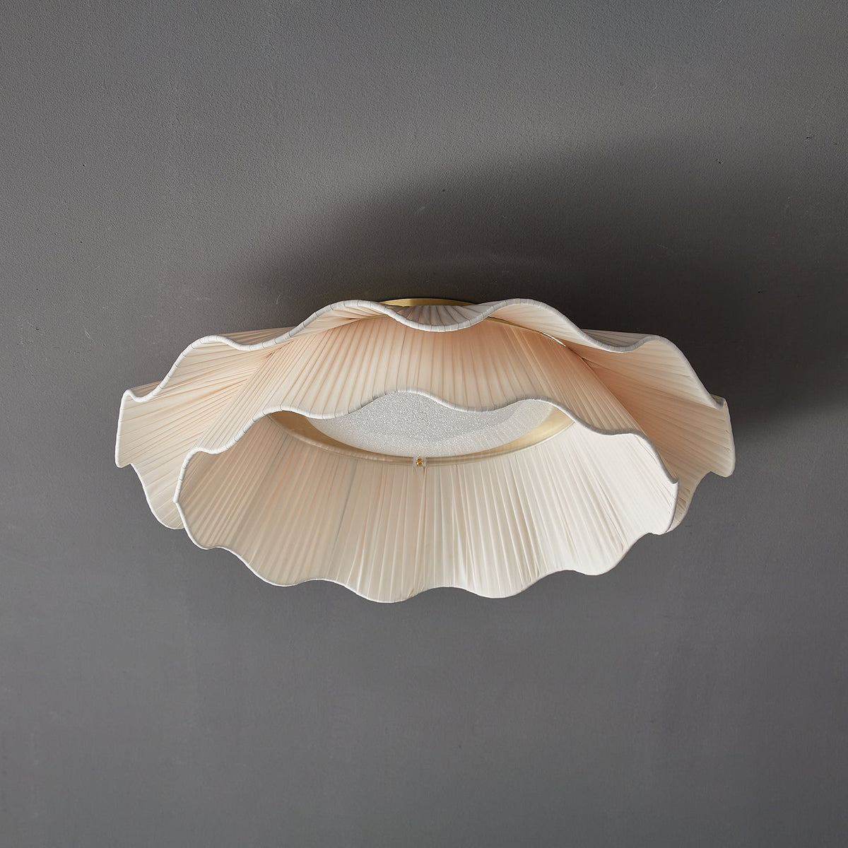 Arwen Fabric Wave Ceiling Lamp – detail 17