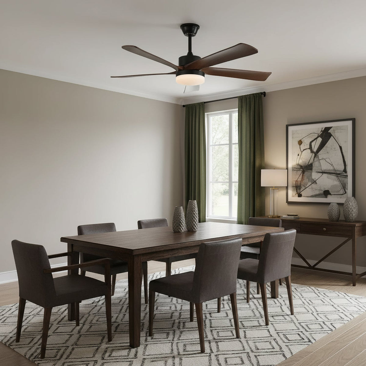 Auralin Ceiling Fan Light – detail 3