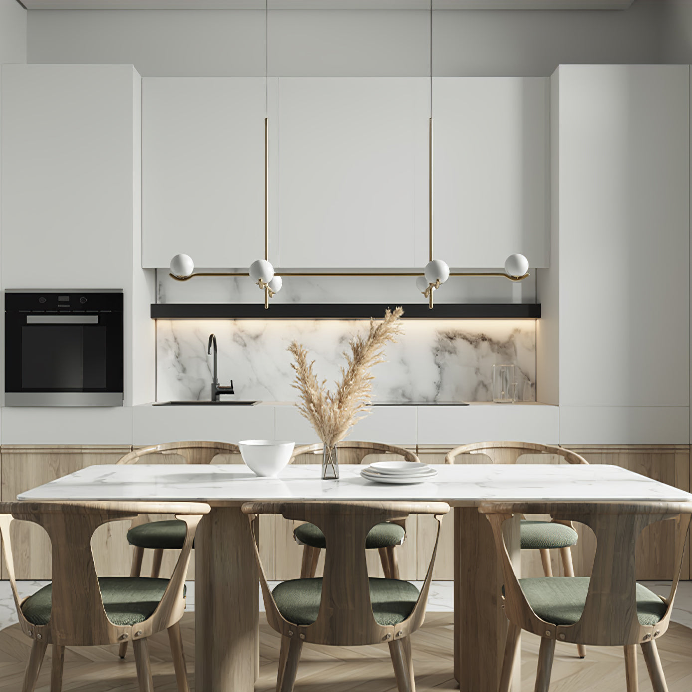 Orensonyn Globe Pendant Light