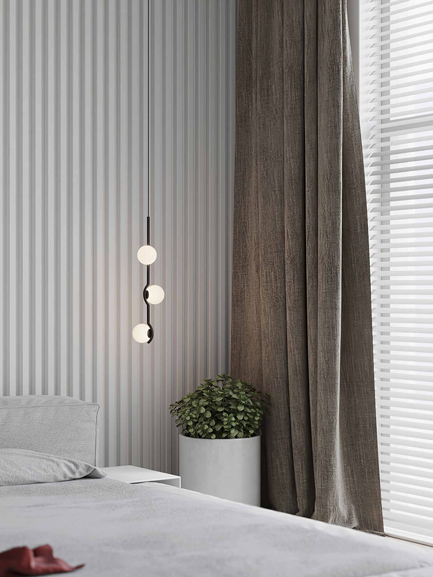 Orensonyn Globe Pendant Light