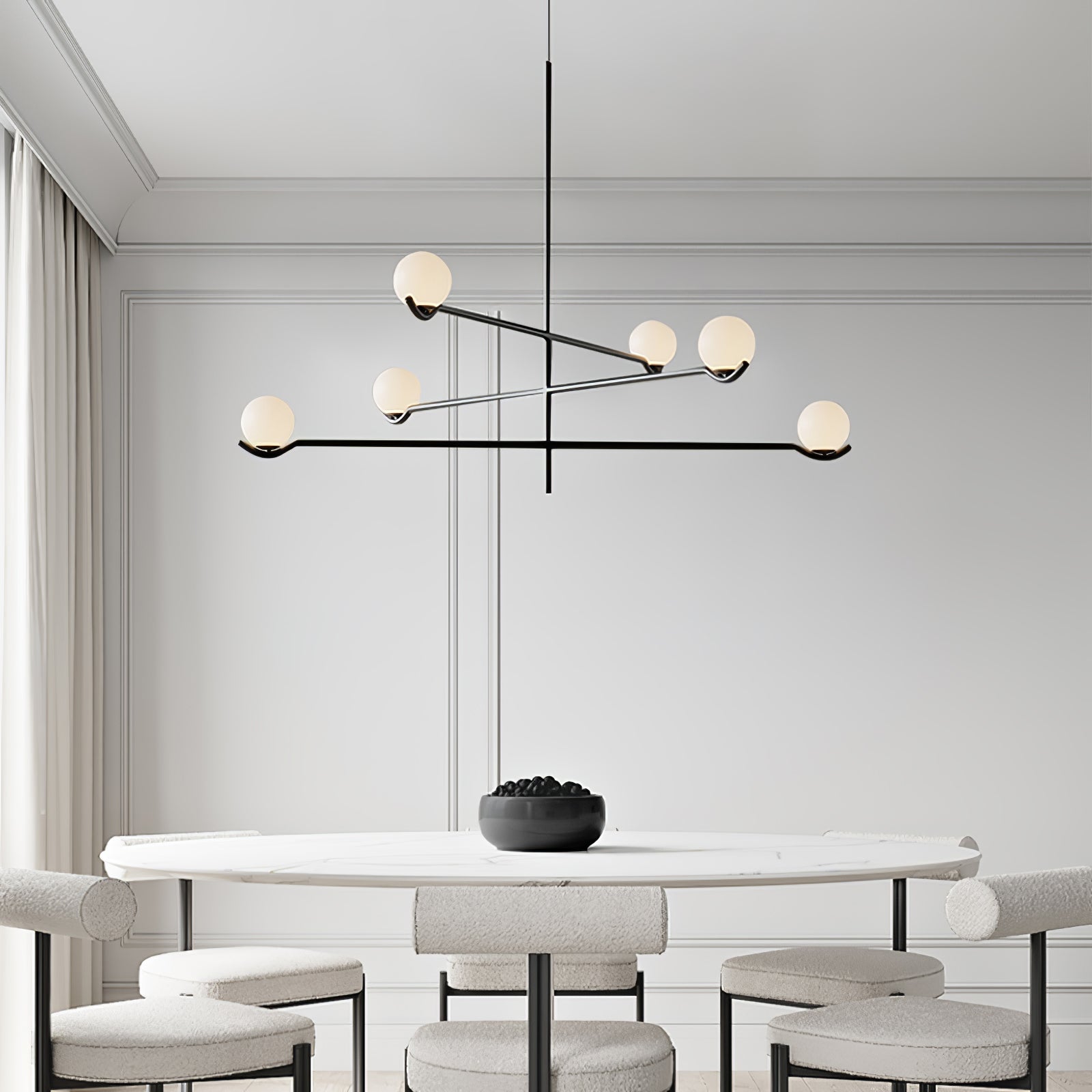 Orensonyn Globe Pendant Light