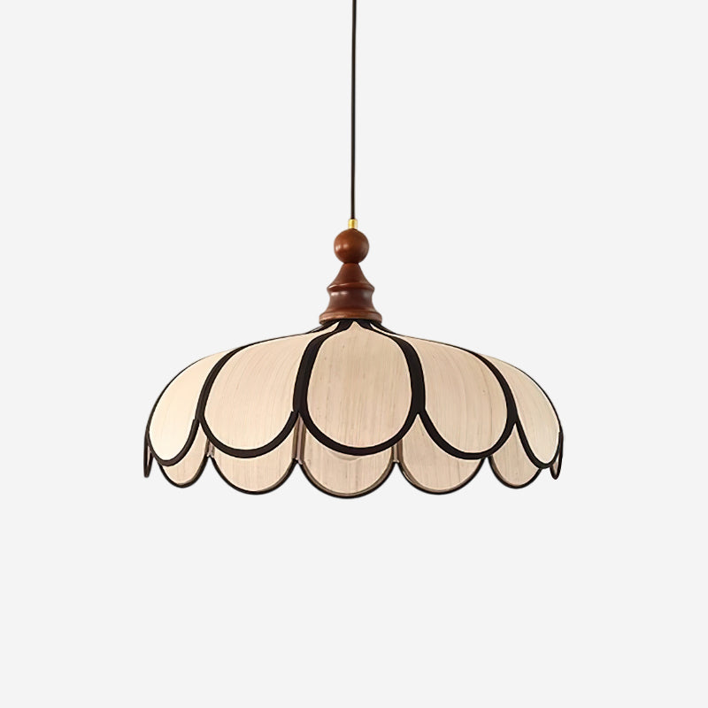 Oriay Scalloped Pendant Light
