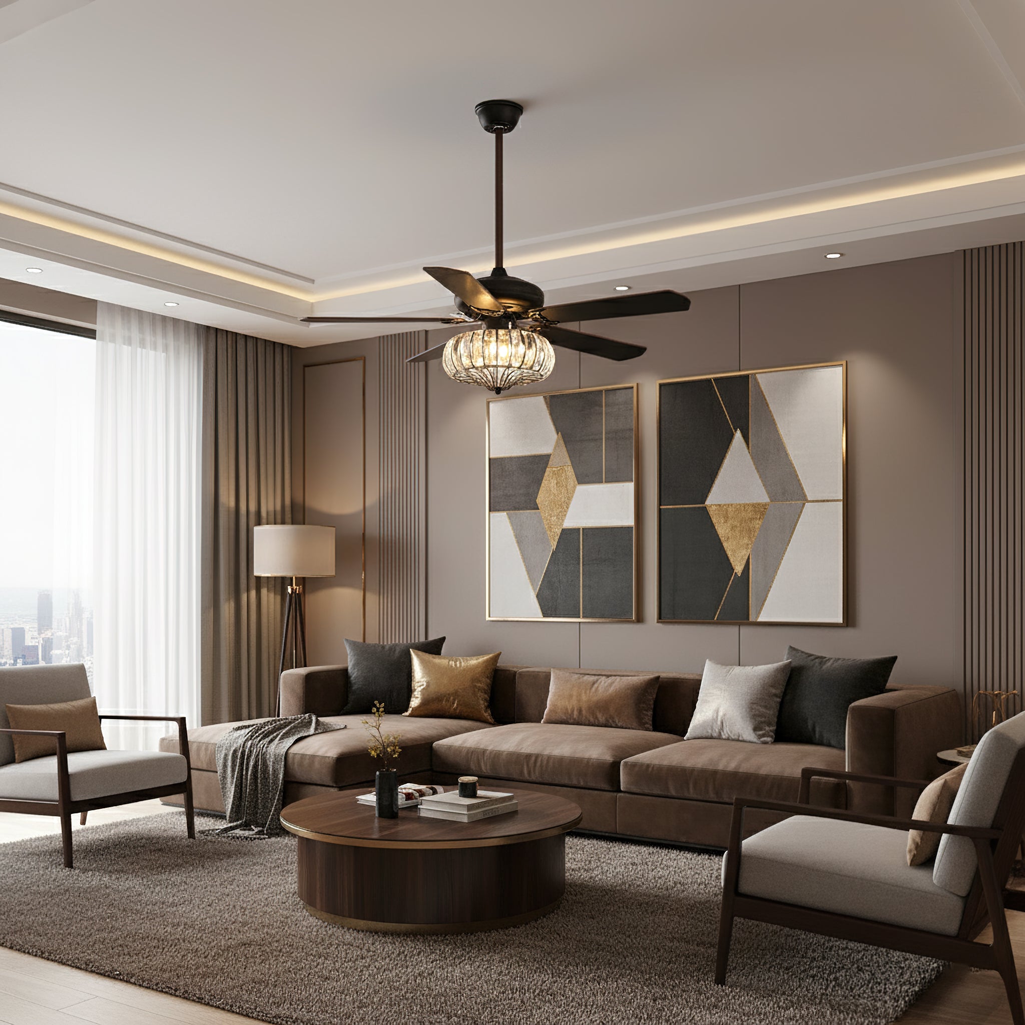 Evro Ceiling Fan Light