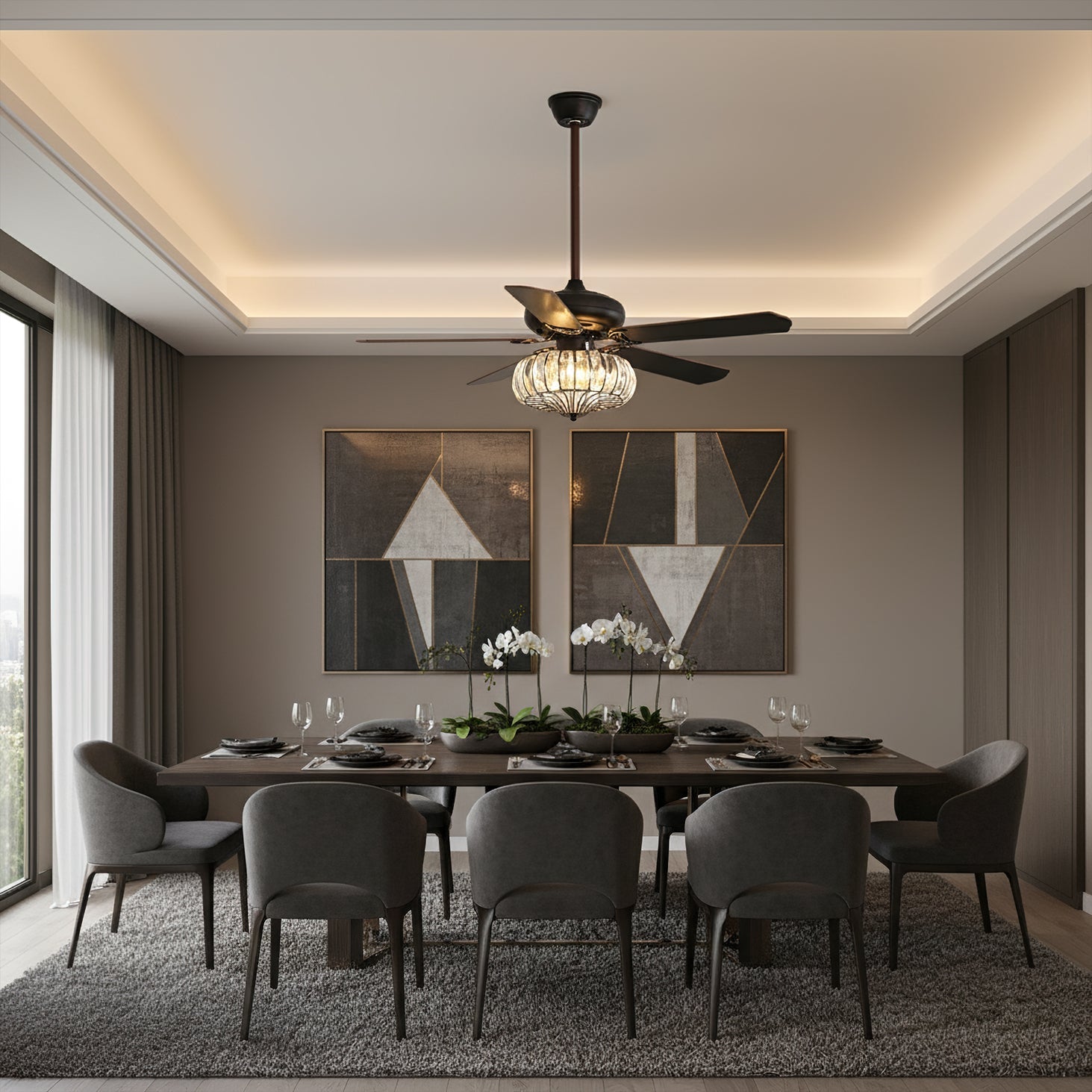 Evro Ceiling Fan Light