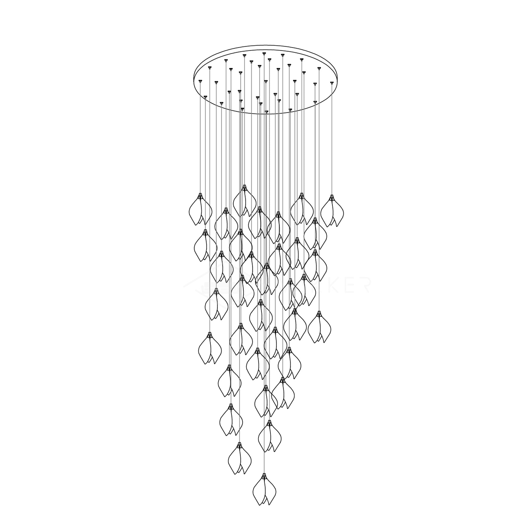 Dovean Pendant Light