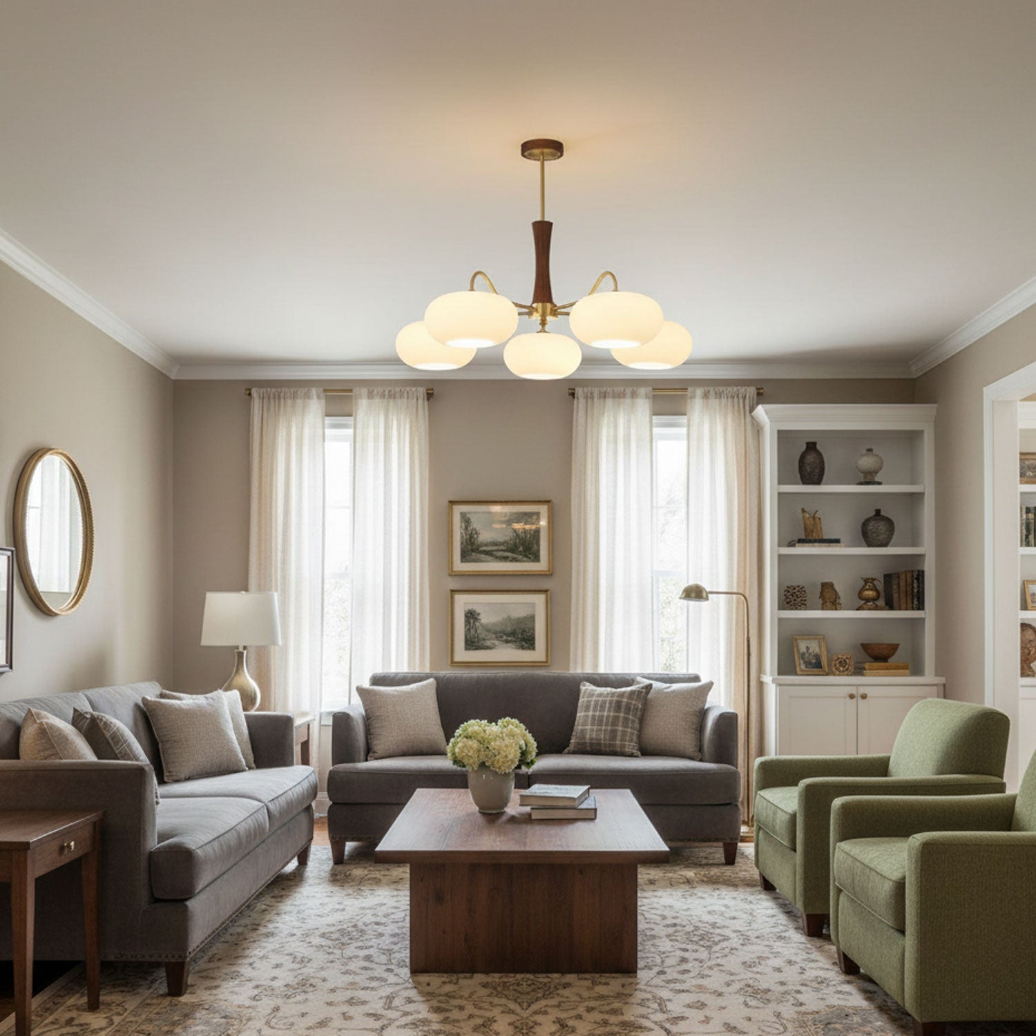 Foxve Persimmon Ceiling Light