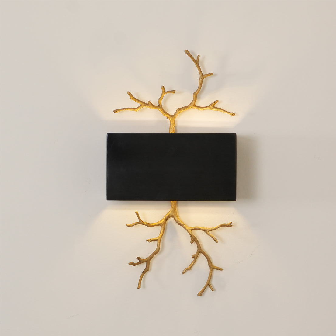 Brass Branch Wall Lamp – detail 2