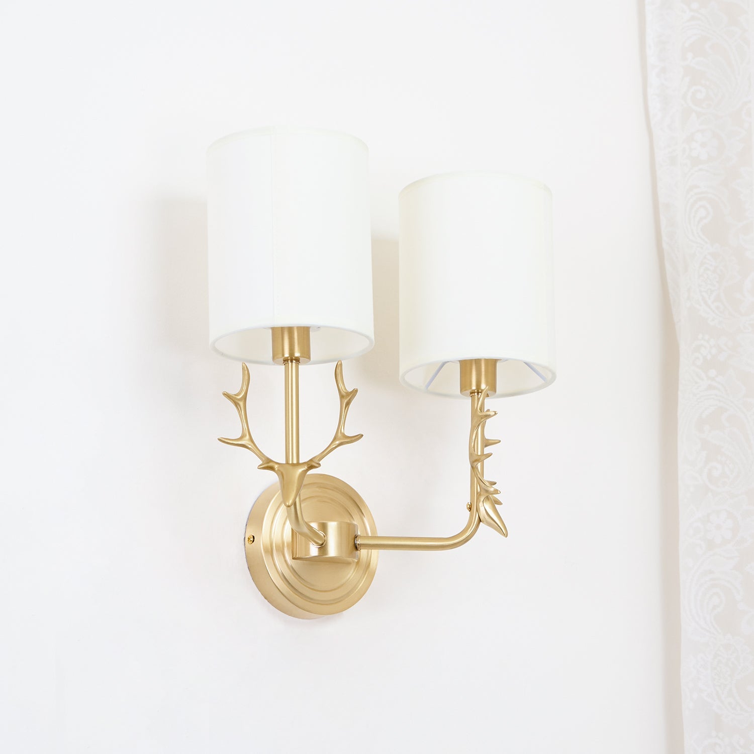 Hayvale Deer Wall Light