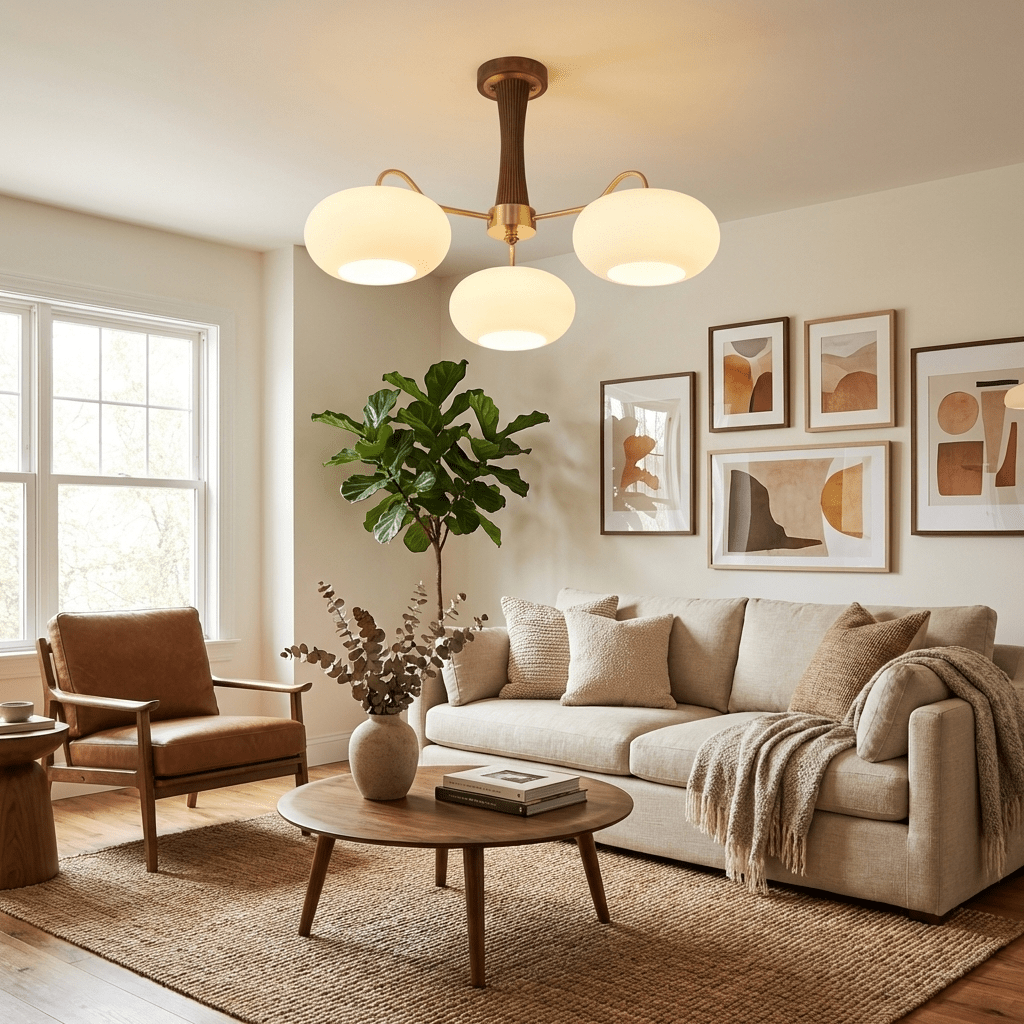 Foxve Persimmon Ceiling Light
