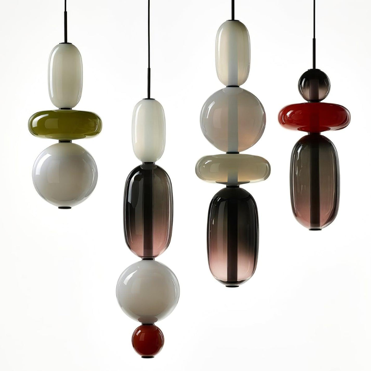 Candied Glass Combo Pendant Light – detail 20