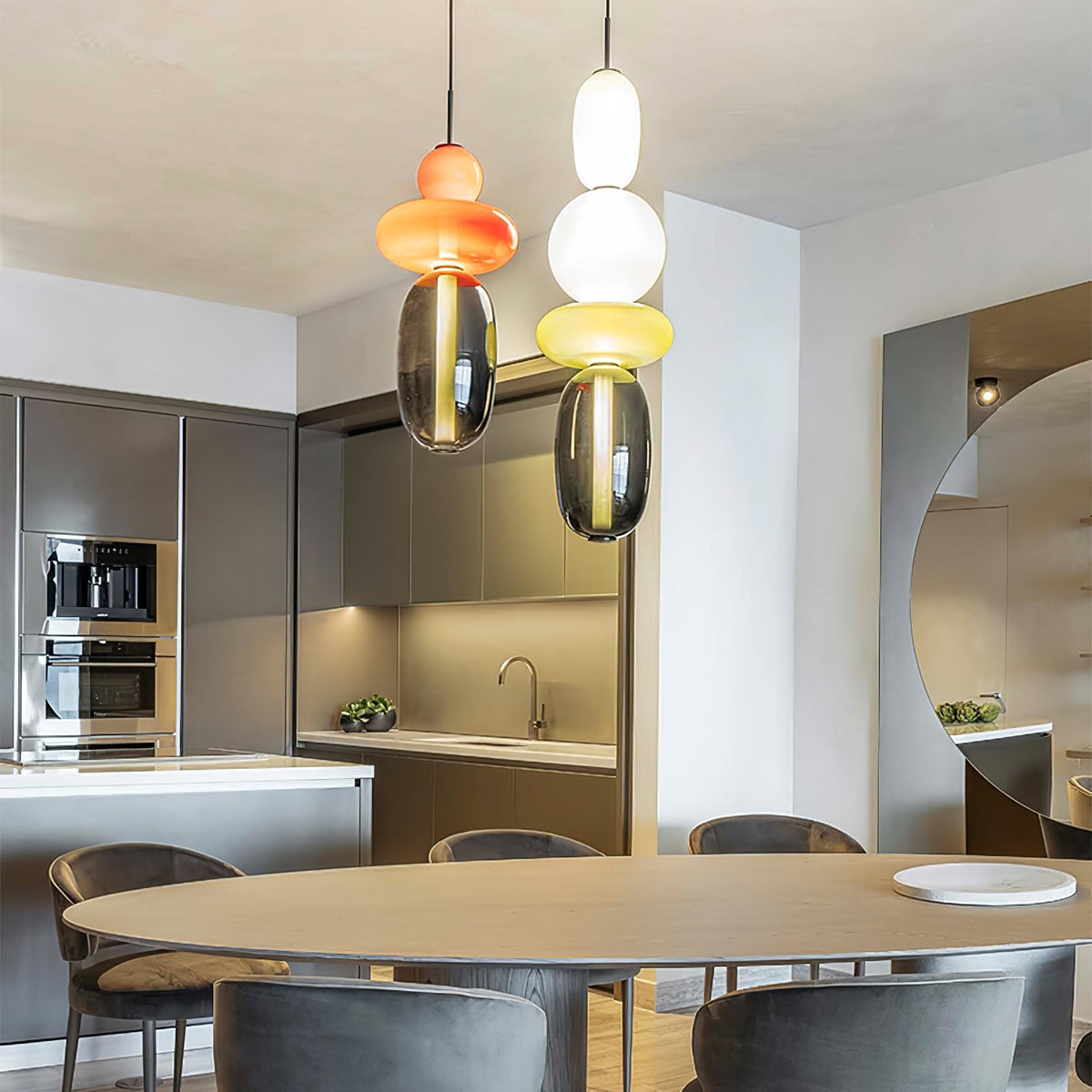 Candied Glass Combo Pendant Light – detail 9