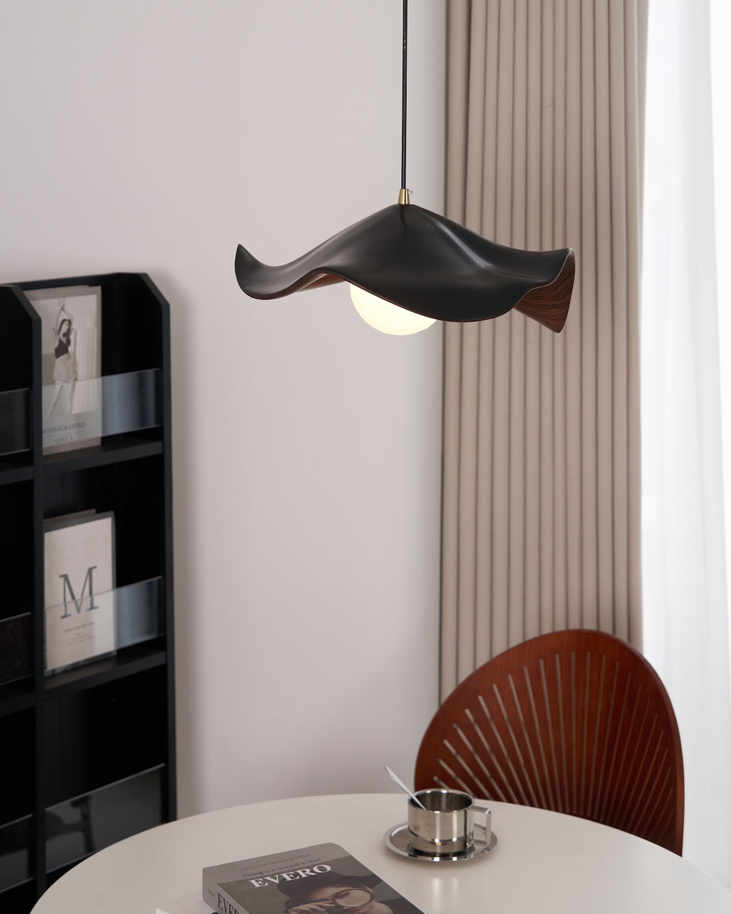 Zane Lotus Plug In Pendant Light