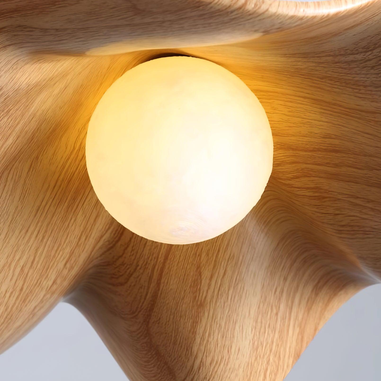 Zane Lotus Plug In Pendant Light