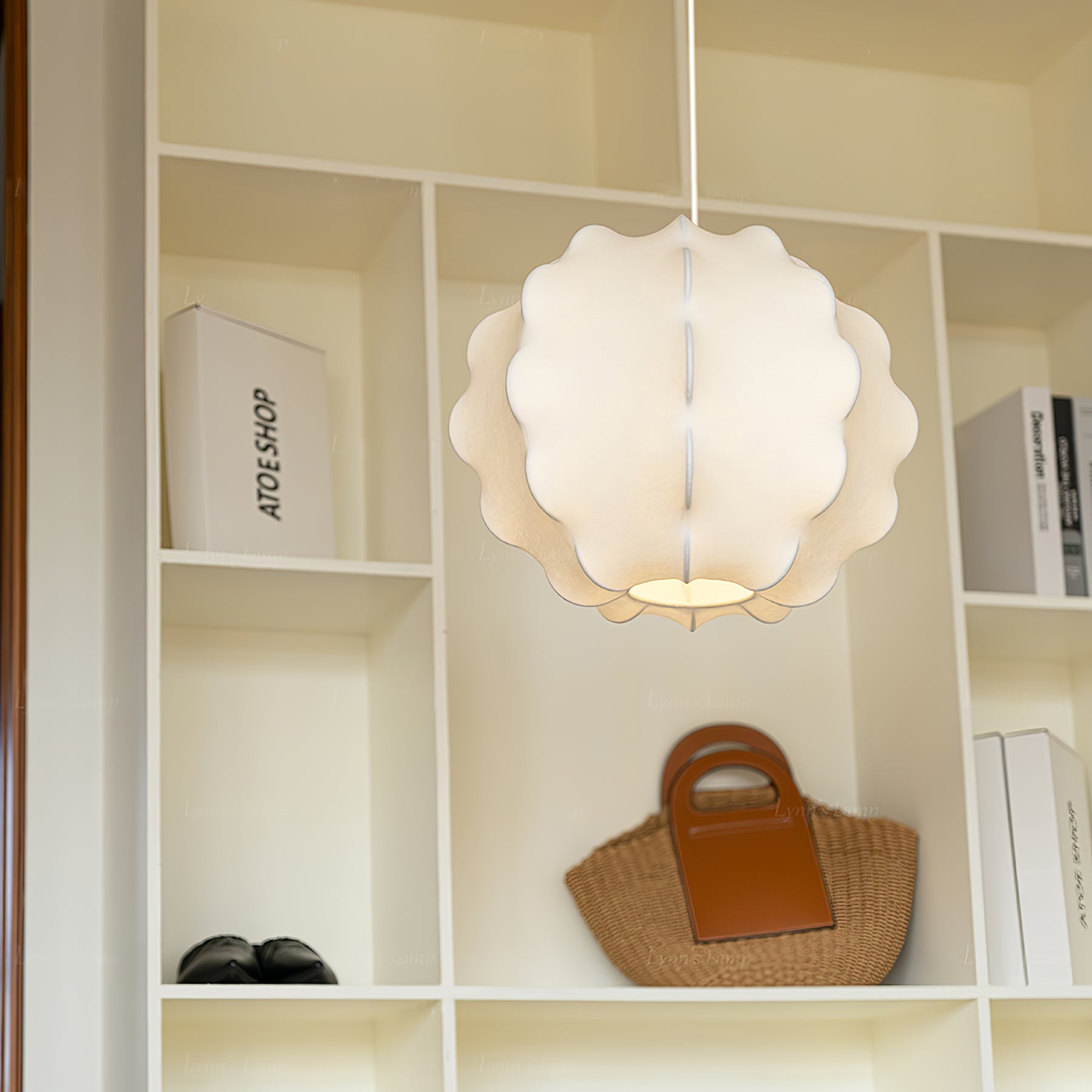 Corrola Silk Pendant Light