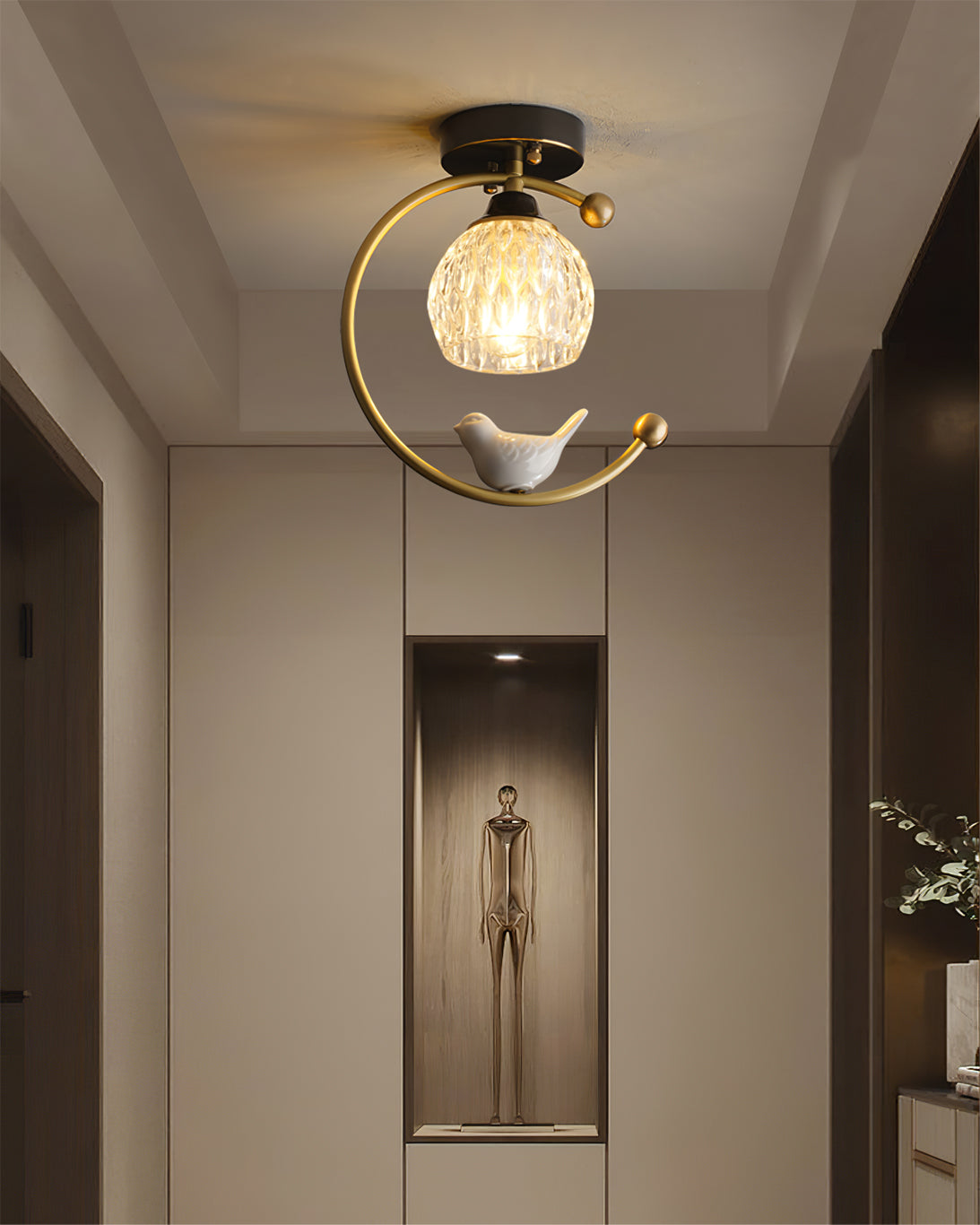 Bayais Bird Ceiling Light