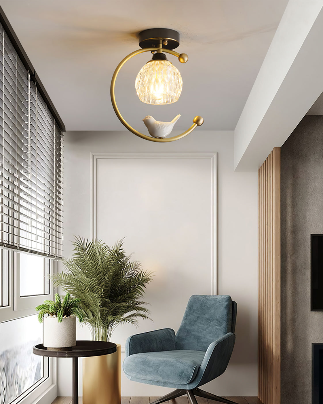 Bayais Bird Ceiling Light