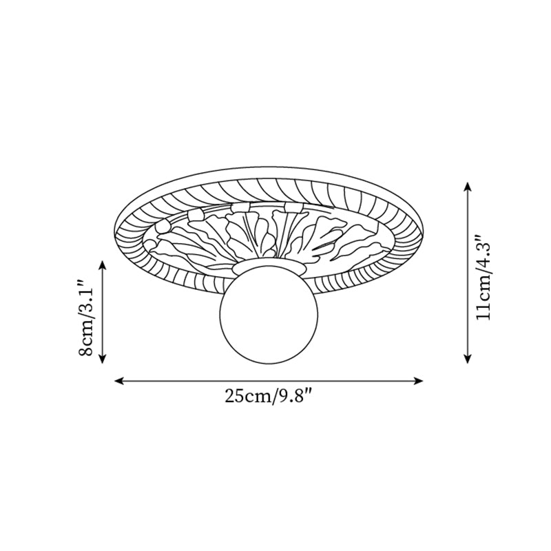 Paxsonal Outdoor Ceiling Light