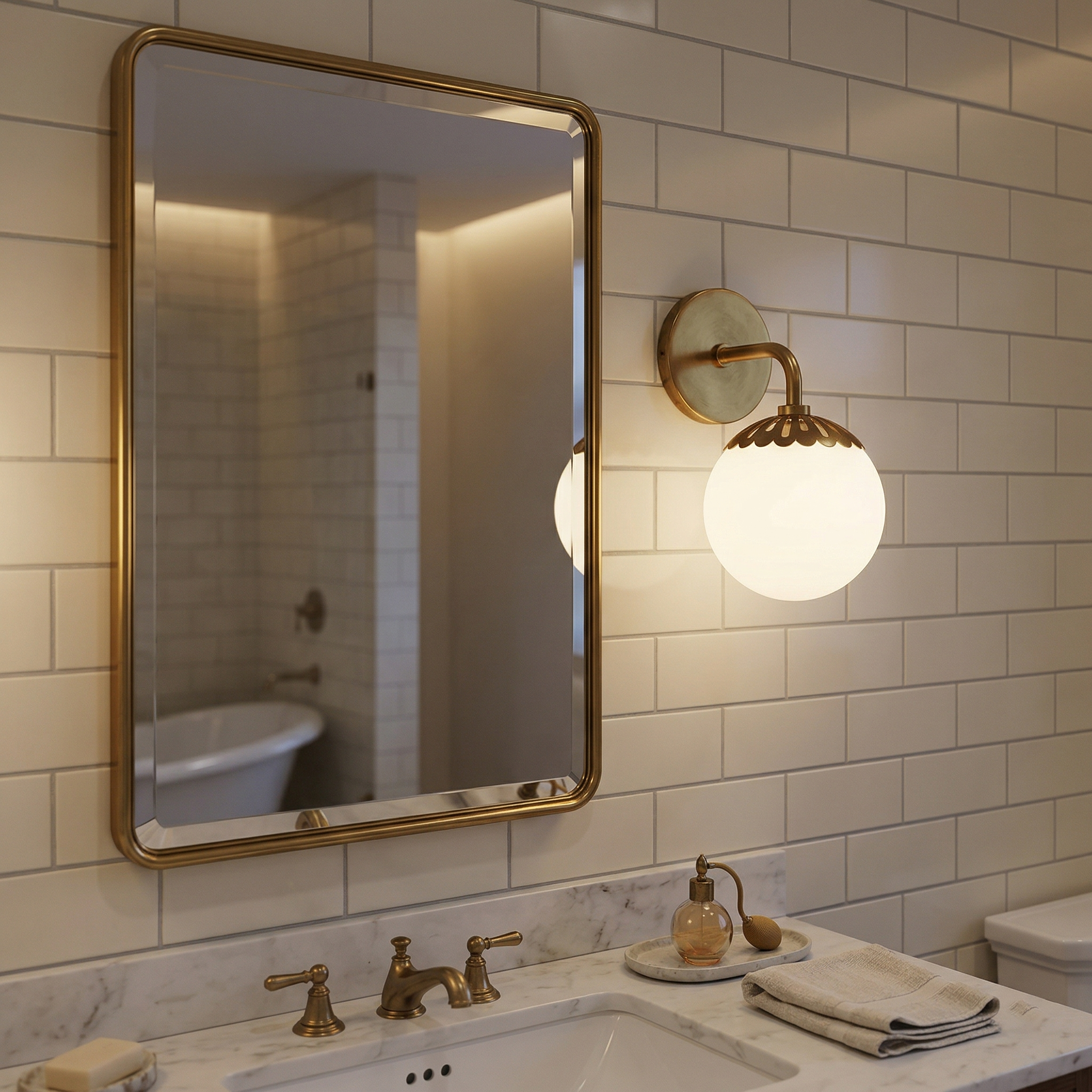 Quini Globe Wall Light
